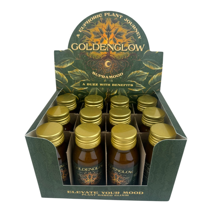 GOLDENGLOW KAVA+KRATOM SHOT 12CT