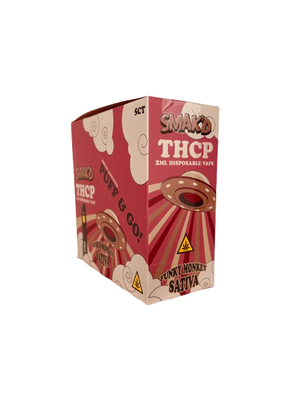 SMAK'D 2ML THCP DISPOSABLE 5CT/BX Ganesh Distribution SMAK'D 2ML THCP DISPOSABLE 5CT/BX Ganesh Distribution