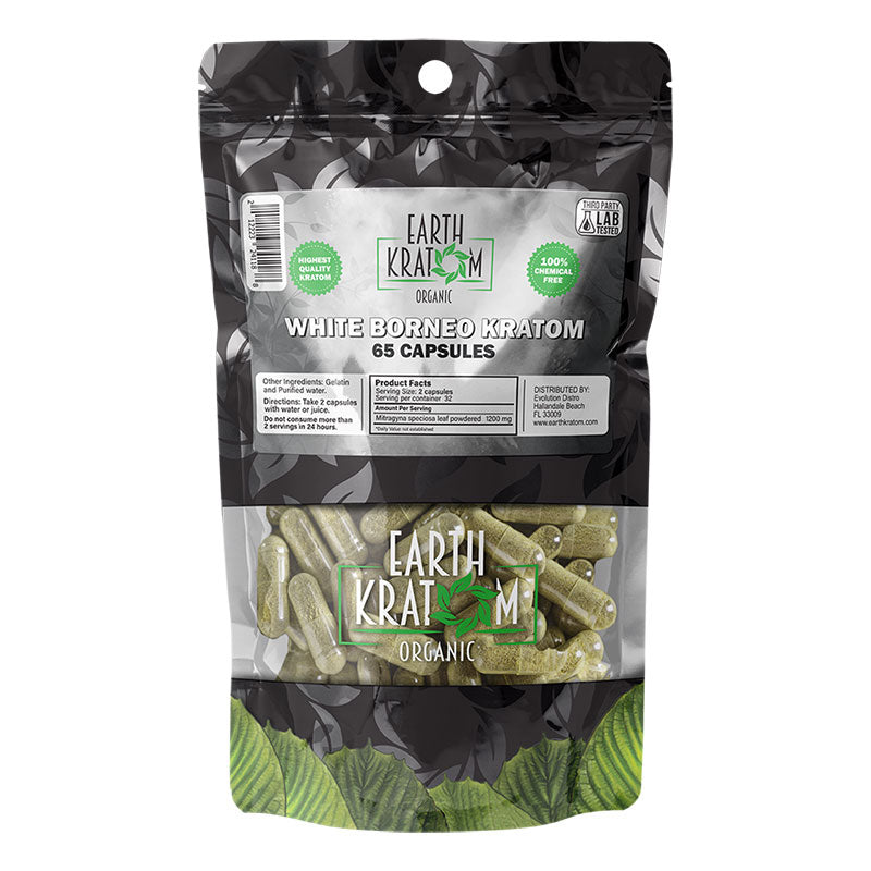 EARTH KRATOM CAPSULES (65ct)