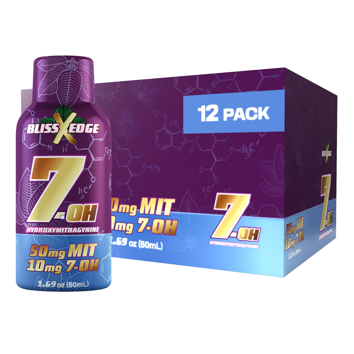 BLISS EDGE 7-OH 1.69OZ SHOT 12CT/BX