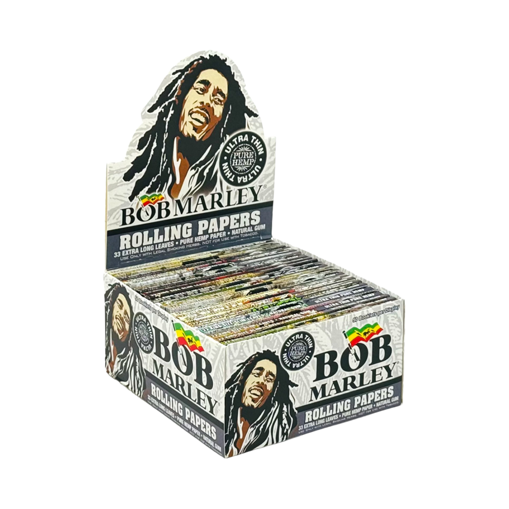 BOB MARLEY ULTRA THIN PURE HEMP PAPER 50PK