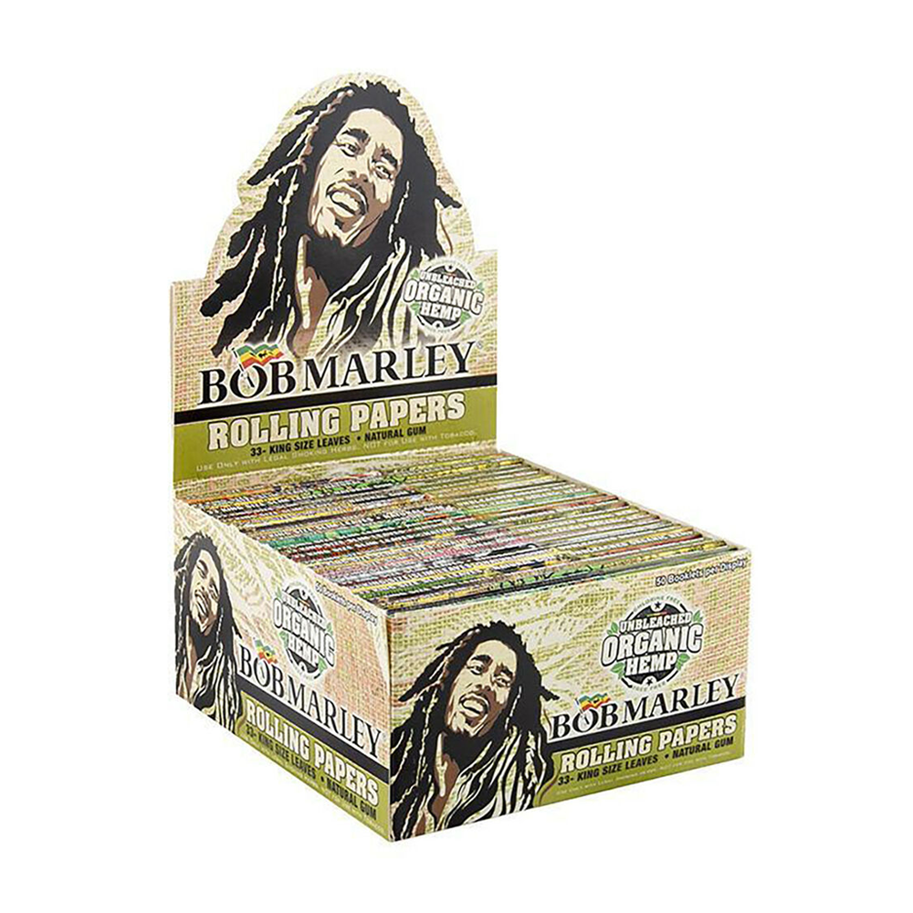 BOB MARLEY KING SIZE ORGANIC HEMP PAPER