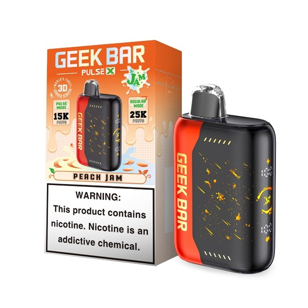GEEK BAR PULSE X 25000 PUFFS DISPOSABLE VAPE 5CT/BX