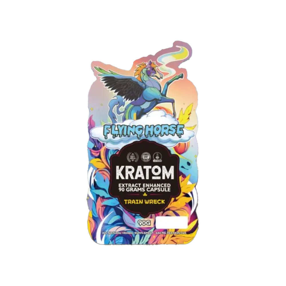 FLYING HORSE KRATOM 132CT CAPSULES 5CT/BAG
