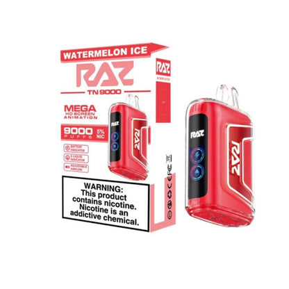 RAZ TN 9000PUFFS DISPOSABLE 5CT/BX