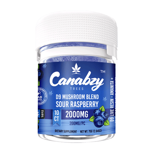 CANABZY D9 MUSH GUMMIES 6CT/BX