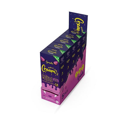 CREAM D8 THCP 1.2G LIVE RESIN DISPOSABLE 5CT/BX