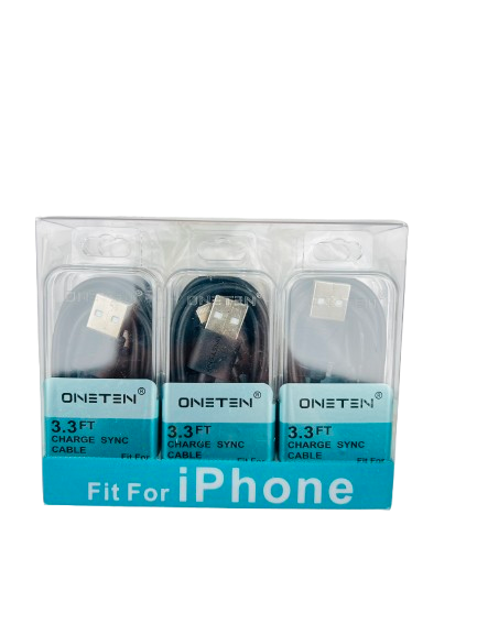 ONETEN CA101W/CA102 IPHONE CABLE
