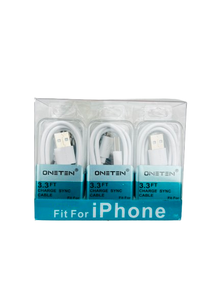 ONETEN CA101W/CA102 IPHONE CABLE