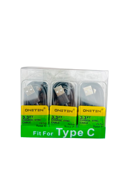 ONETEN CA105W/CA106 3.3FT TYPE C