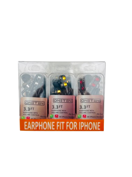 ONETEN CA114W EARPHONE IPHONE
