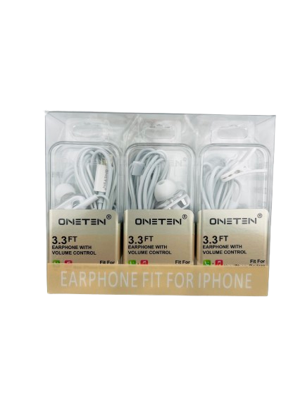 ONETEN CA114W EARPHONE IPHONE