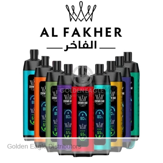 CROWN BAR 8000PUFFS DISPOSABLE 10CT/BX