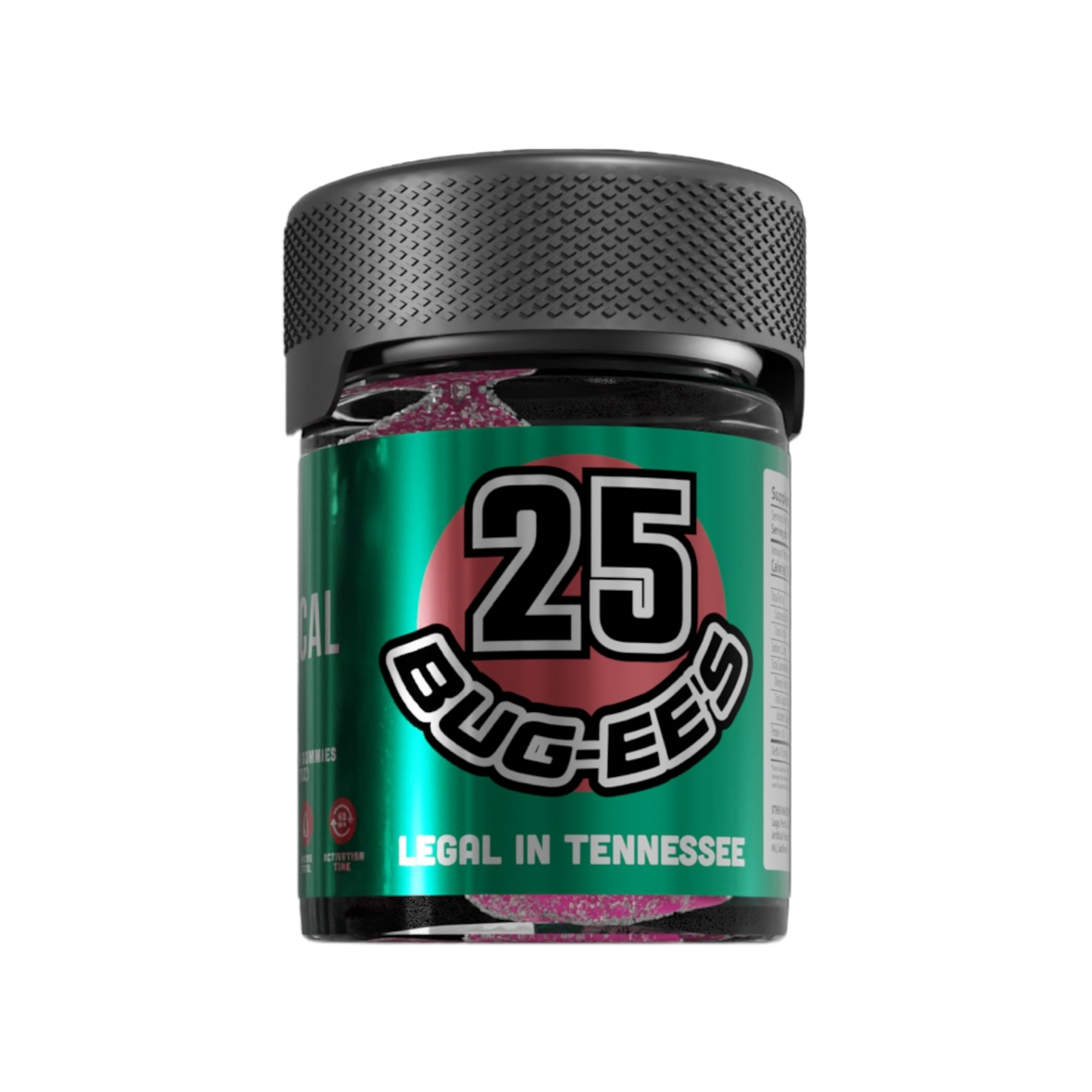 BUG-EE'S 25MG GUMMY 20CT/JAR