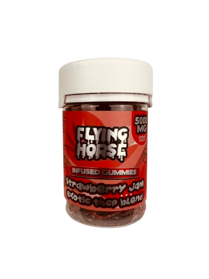 FLYING HORSE INFUSED GUMMIES 5000MG 20CT/JAR