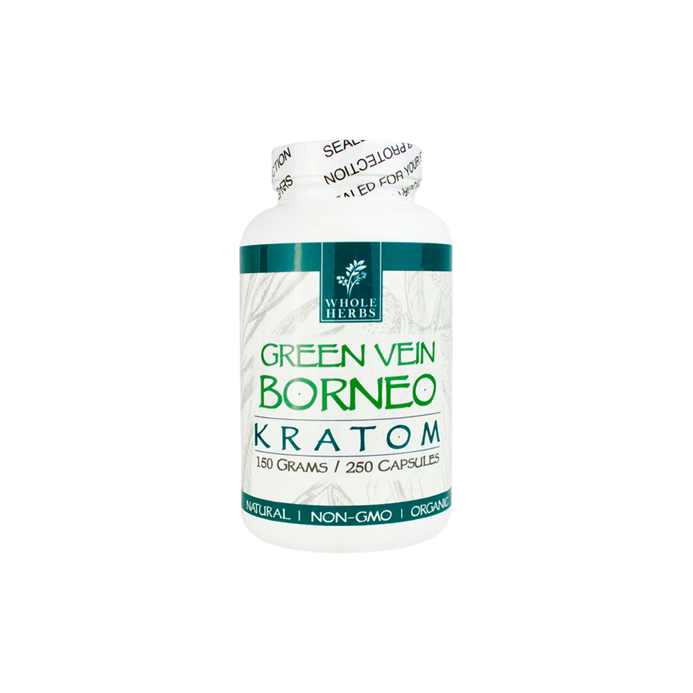 WHOLE HERBS CAPSULES 250CT GREEN BEIN BORNEO (150GM)