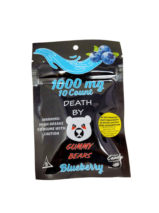DEATH BY GUMMY BEARS 1000MG 10CT/BX