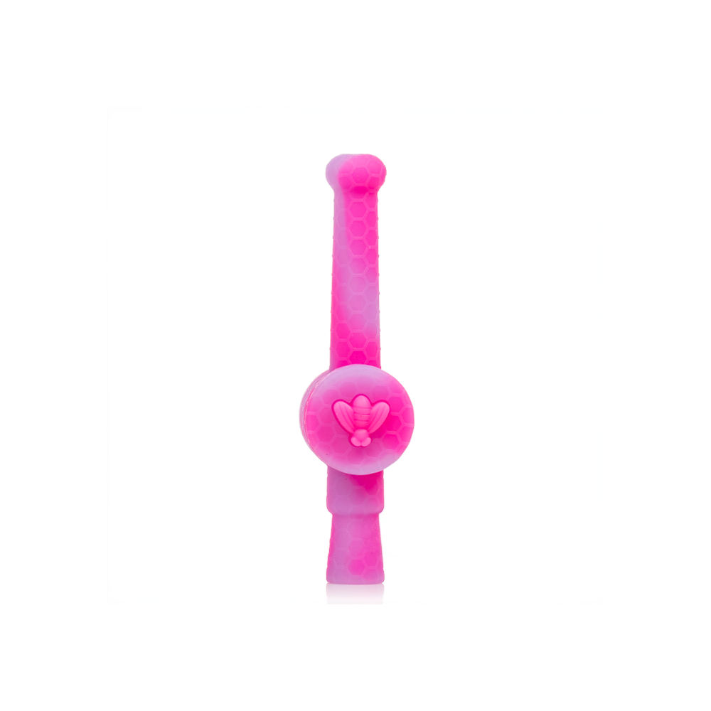 STRATUS RECLAIMER HONEY DIPPER SILICONE DAB  STRAW 1CT
