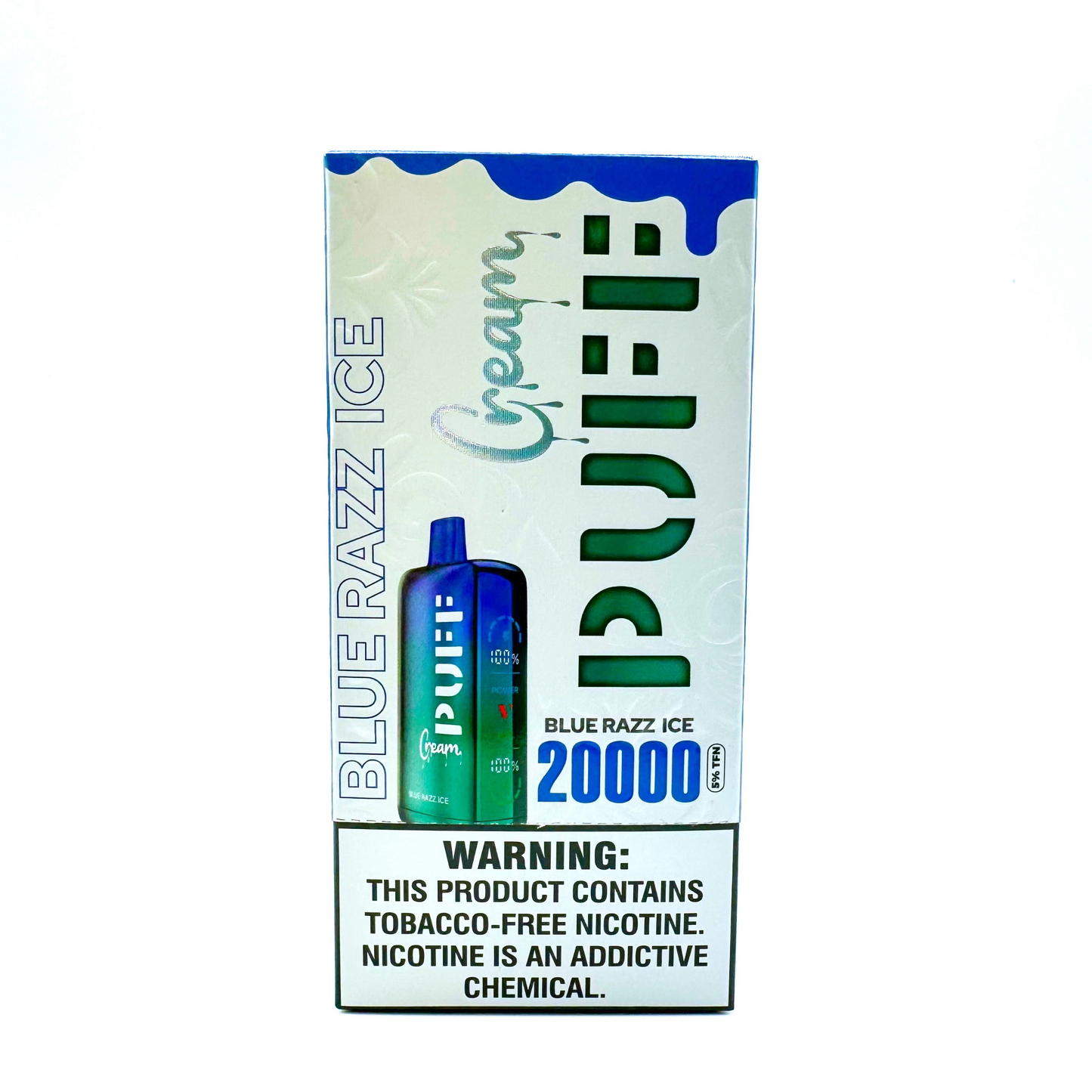 CREAM 20000PUFFS DISPOSABLE 5CT/BX