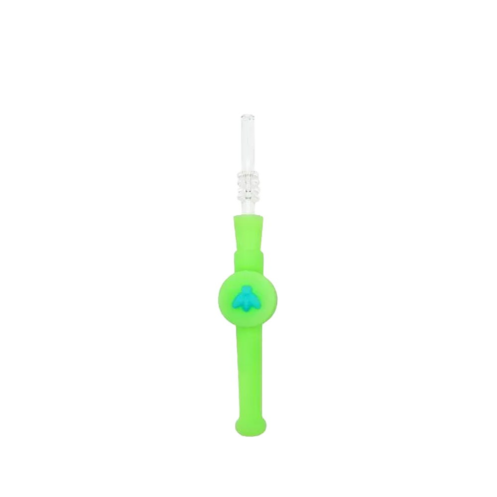 STRATUS RECLAIMER HONEY DIPPER SILICONE DAB  STRAW 1CT