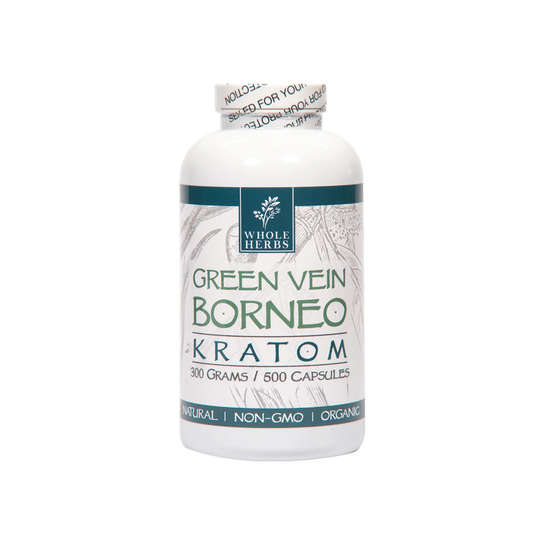 WHOLE HERBS CAPSULES 500CT GREEN VEIN BORNEO (300GM)