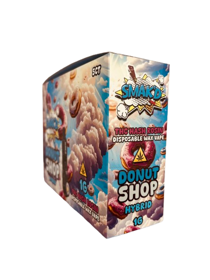 SMAK'D 1GM WAX VAPE DISPOSABLE 5CT/BX