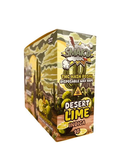 SMAK'D 1GM WAX VAPE DISPOSABLE 5CT/BX
