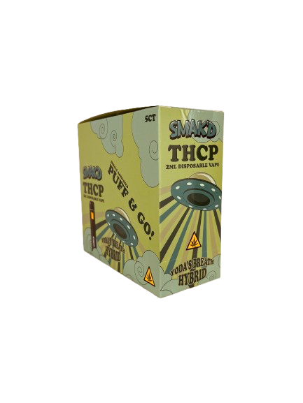 SMAK'D 2ML THCP DISPOSABLE 5CT/BX Ganesh Distribution SMAK'D 2ML THCP DISPOSABLE 5CT/BX Ganesh Distribution