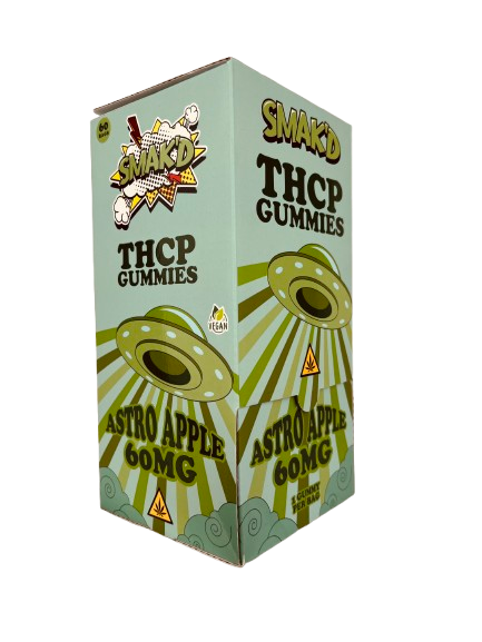 SMAK'D THCP 60MG GUMMIES 60CT/BX