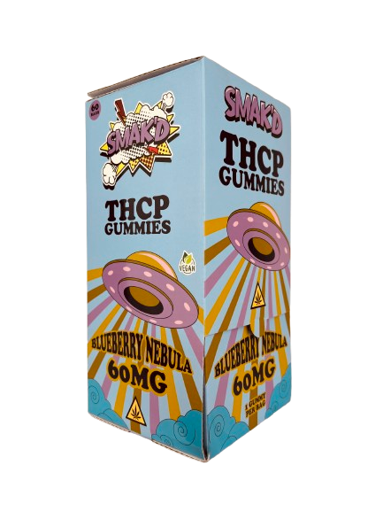 SMAK'D THCP 60MG GUMMIES 60CT/BX