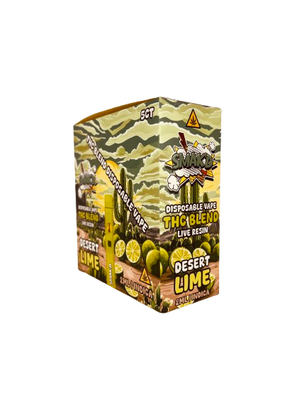 SMAK'D THC 2ML DISPOSABLE 5CT/BX