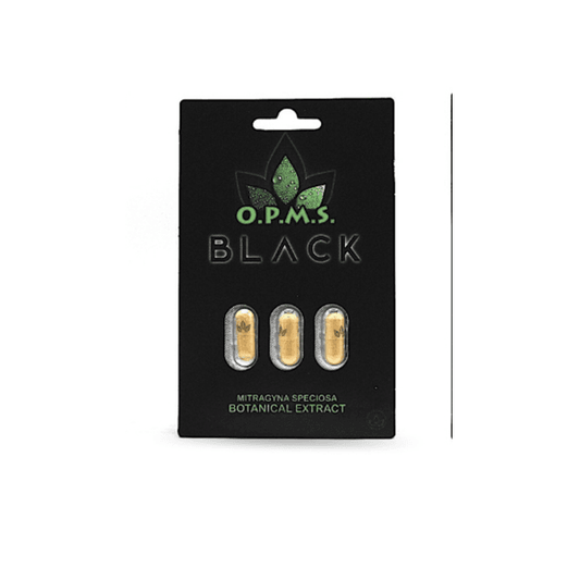 OPMS CAPSULES BLACK CAPS (10 PACK) (3ct)