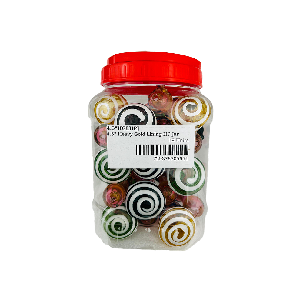 4.5" HEAVY GOLD LINING HP JAR 18UNITS (4.5"HGLHPJ)