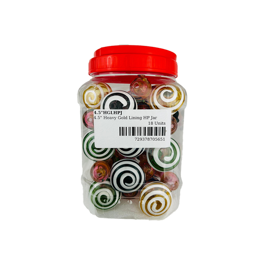 4.5" HEAVY GOLD LINING HP JAR 18UNITS (4.5"HGLHPJ)