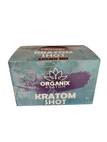 ORGANIX 2OZ KRATOM SHOT 12CT/BX