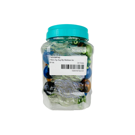 4" SLIM ZIG-ZAG HP MEDIUM JAR 24 UNITS (4"SZZHPMJ)
