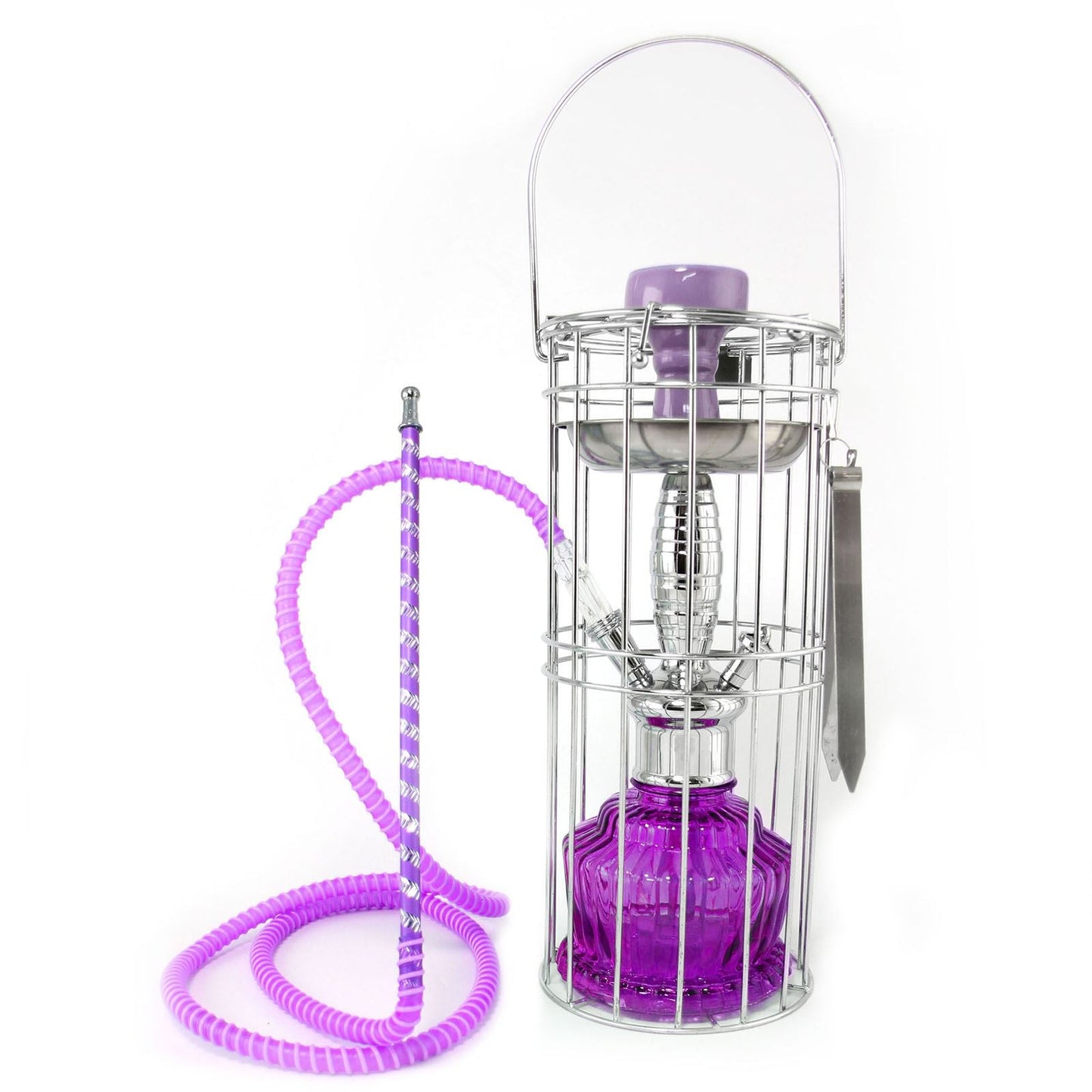 HOOKAH SET WITH CAGE 1CT (TJ-01)