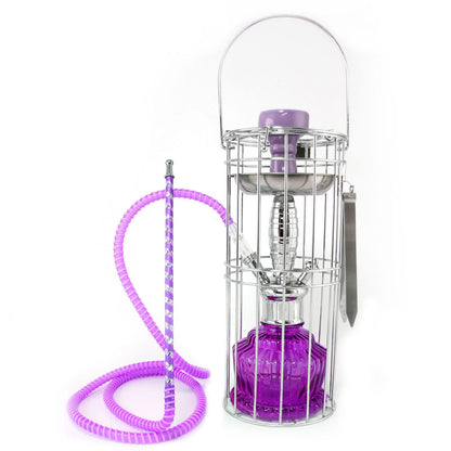 HOOKAH SET WITH CAGE 1CT (TJ-01)