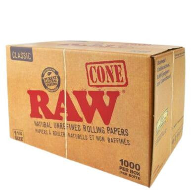 RAW 1 1/4 CLASSIC CONES 1000CT