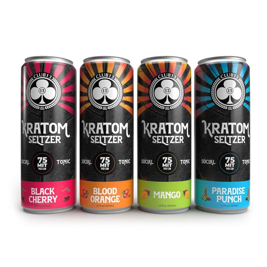 CLUB 13 KRATOM SELTZER 12OZ