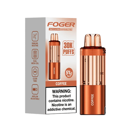 FOGER 30000PUFFS DISP. POD 5CT/BX