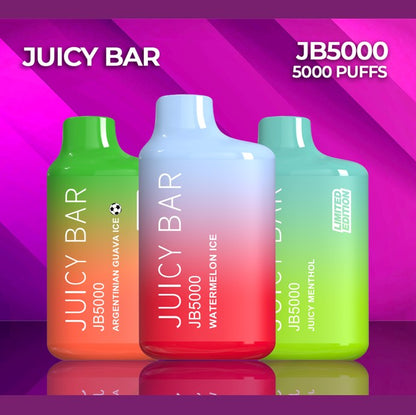 JUICY BAR 5000PUFFS DISPOSABLE 10CT/BX