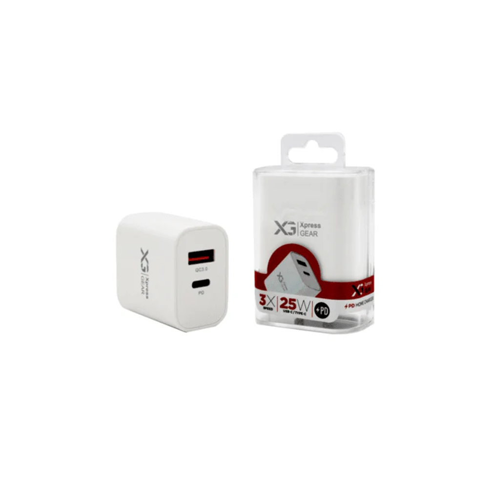 XPRESS GEAR P-PD DUAL HOME CHARGER A+C 6CT/BX(722)