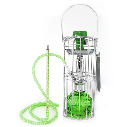 HOOKAH SET WITH CAGE 1CT (TJ-01)