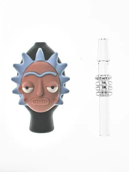 SILICON RICK & MORTY MASK HOLDER W TIP 1CT (SWP01)