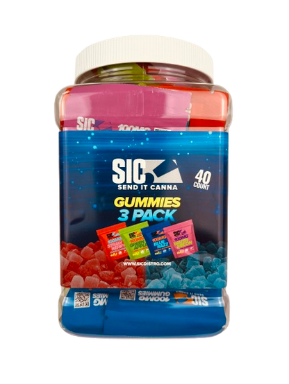 SIC GUMMIES 3CT/40CT/JAR