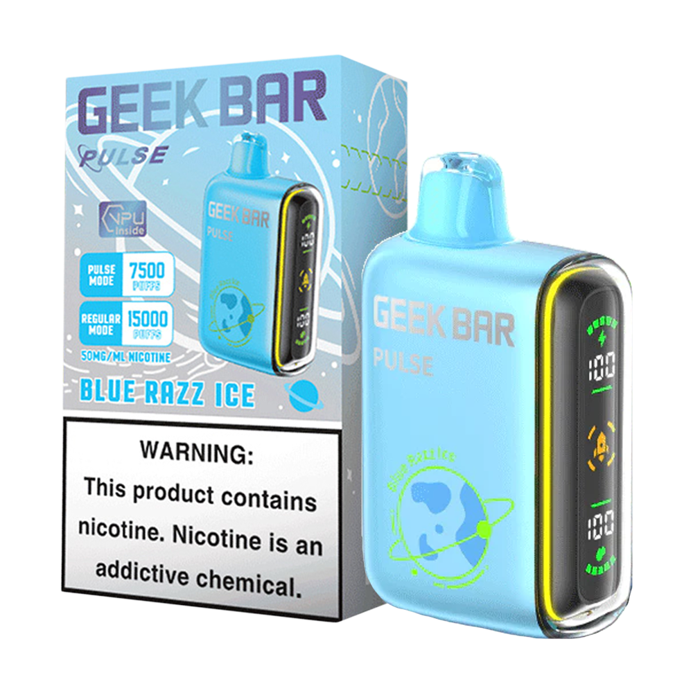 GEEK BAR PULSE 15000 PUFFS DISPOSABLE VAPE 5CT/BX