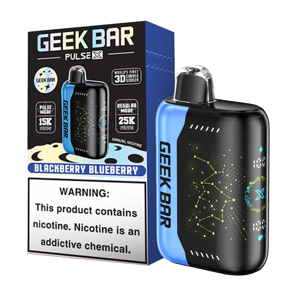 GEEK BAR PULSE X 25000 PUFFS DISPOSABLE VAPE 5CT/BX