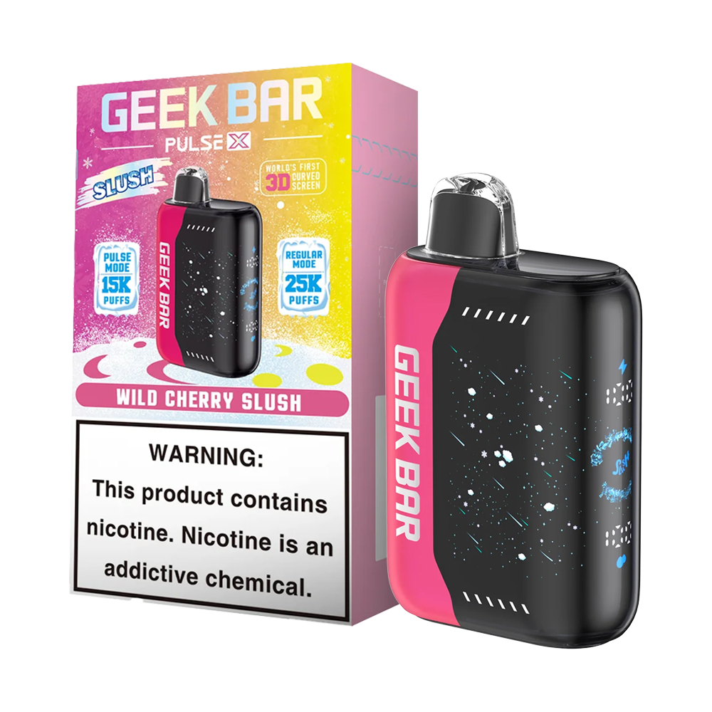 GEEK BAR PULSE X 25000 PUFFS DISPOSABLE VAPE 5CT/BX