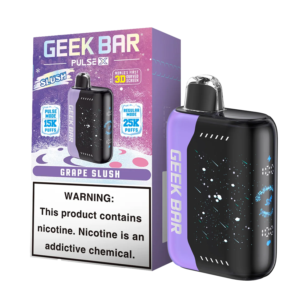 GEEK BAR PULSE X 25000 PUFFS DISPOSABLE VAPE 5CT/BX